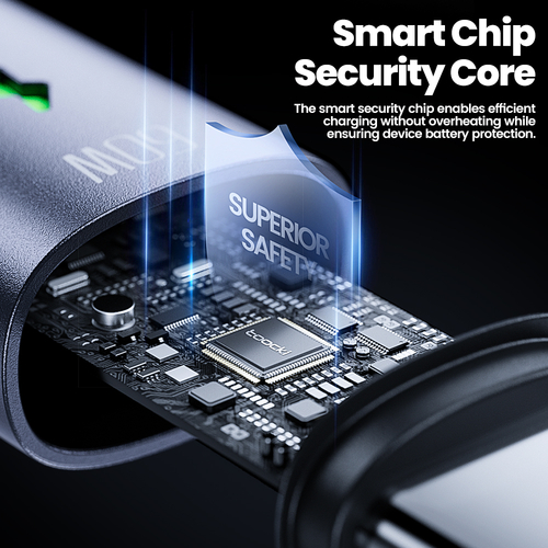 Кабель Toocki 2-in-1 Spring Stretch Cable A+C-C 3A 1.5m (Grey)