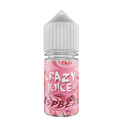 Рідина Crazy Juice 30мл - Raspberry на сольовому нікотині