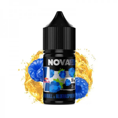 Жидкость Nova Salt 30мл (Energy & Blue Raspberry) на солевом никотине