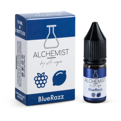 Рідина Alchemist Salt 10мл - Blue Razz на сольовому нікотині