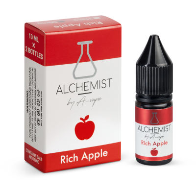 Рідина Alchemist Salt 10мл - Rich Apple на сольовому нікотині