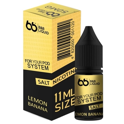 Жидкость B&B Liquid 11мл - Lemon Banana на солевом никотине