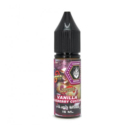 Flamingo Salt 15мл - Vanilla Blueberry Custard