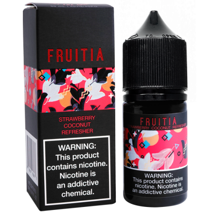 Fruitia Salt 30мл - Strawberry Coconut Refresher