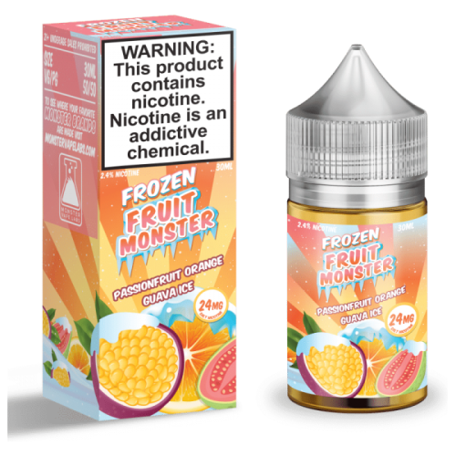 Рідина Frozen Fruit Monster Salt 30мл - Passionfruit Orange Guava Ice на сольовому нікотині