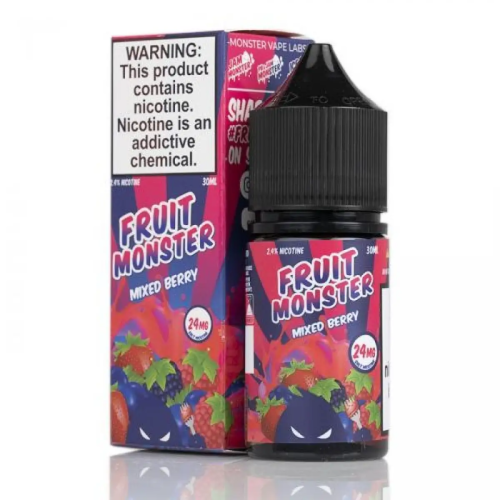 Жидкость Fruit Monster Salt 30мл - Mixed Berry на солевом никотине