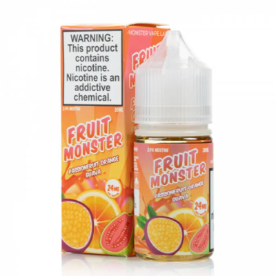 Жидкость Fruit Monster Salt 30мл - Passionfruit Orange Guava на солевом никотине