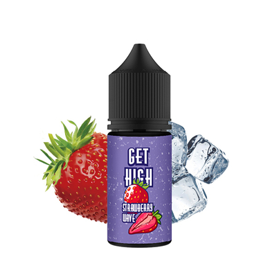 Рідина Get High Salt 30мл - Strawberry Wave на сольовому нікотині