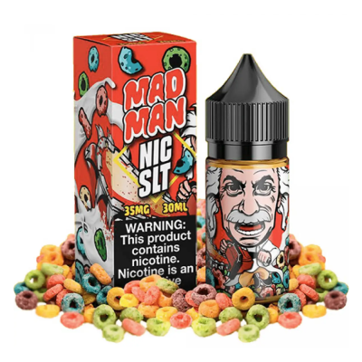 Жидкость Juice Man Salt 30мл - Mad Man на солевом никотине