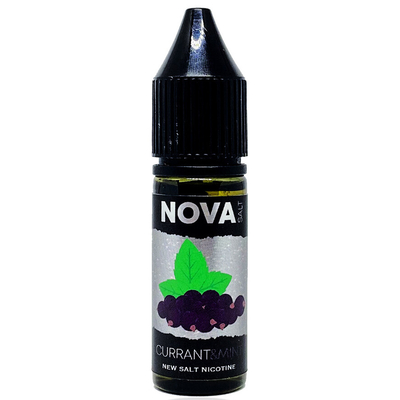 Рідина Nova Salt 15мл - Currant & Mint на сольовому нікотині