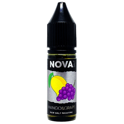 Рідина Nova Salt 15мл - Mango Grape на сольовому нікотині