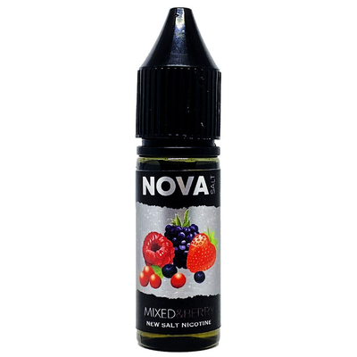 Рідина Nova Salt 15мл - Mixed & Berries на сольовому нікотині