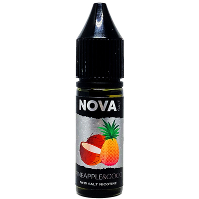 Рідина Nova Salt 15мл - Pineapple & Lemonade на сольовому нікотині
