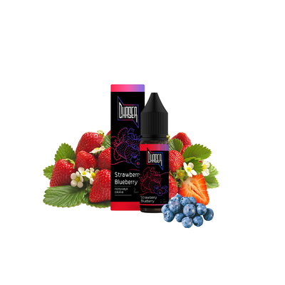 Рідина Chaser Black Salt 15мл (Strawberry Blueberry) на сольовому нікотині