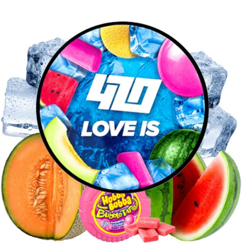 Табак для кальяна 420 Frost Line 100g (Love Is)