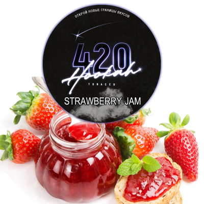Табак для кальяну 420 40g (Strawberry Jam)