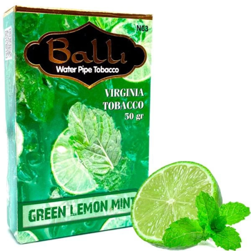 Табак для кальяну Balli 50g (Green Lemon Mint)