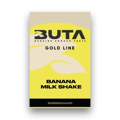 Табак для кальяна Buta Gold Line 50g (Banana Milk Shake)