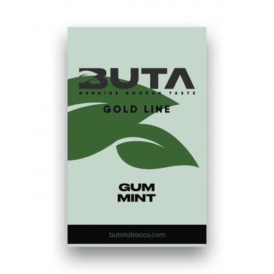Табак для кальяна Buta Gold Line 50g (Gum Mint)