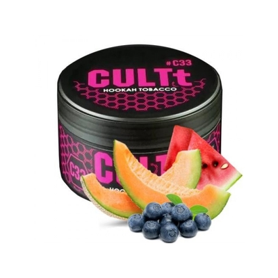Табак для кальяна Cult 100g (Watermelon Melon Blueberry Ice)