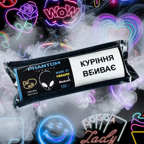 Табак для кальяна Phantom Medium 100g (Oat Milk)