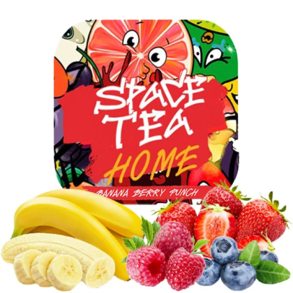 Кальянна чайна суміш Space Tea Home 40g (Banana Berry Punch)