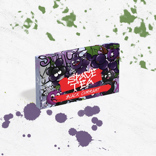 Табак для кальяну Кальянна чайна суміш Space Tea 40g (Black Currant)