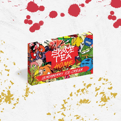 Кальянна чайна суміш Space Tea Home 40g (Lemonberry Ice-Cream)