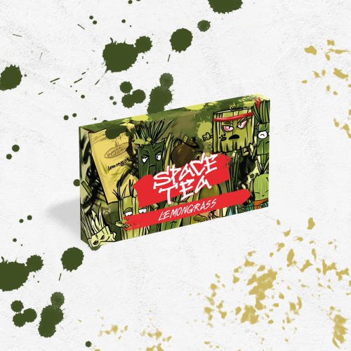 Табак для кальяну Кальянна чайна суміш Space Tea 40g (Lemongrass)
