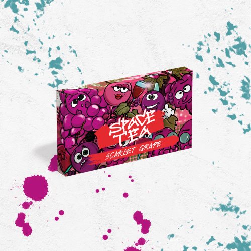 Табак для кальяну Кальянна чайна суміш Space Tea 40g (Scarlet Grape)