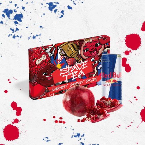 Табак для кальяну Кальянна чайна суміш Space Tea 40g (Garnet Sprint Drink)