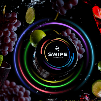 Табак для кальяна Бестабачная смесь Swipe 50g (Grape Limeade)