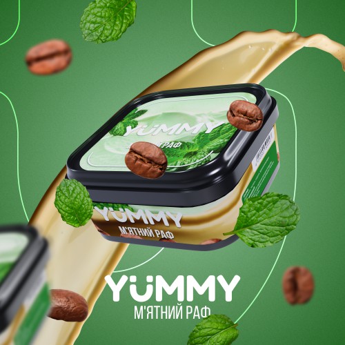 Табак для кальяну Yummy 250g (М'ятний Раф)