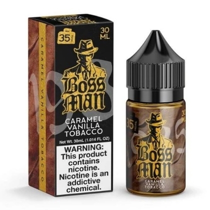Boss Man Salt 30мл - Caramel Vanilla Tobacco