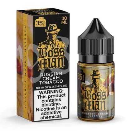 Boss Man Salt 30мл - Russian Cream Tobacco