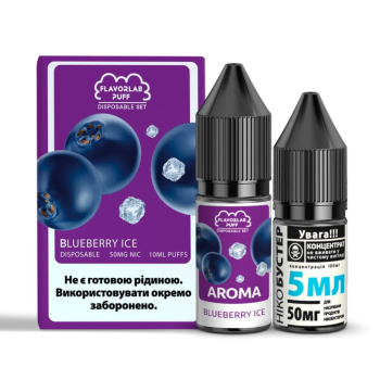 Flavorlab Puff 10ml - Blueberry Ice