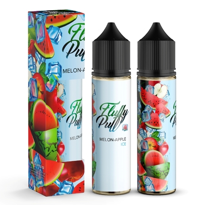 Fluffy Puff 60мл - Melon Apple ice