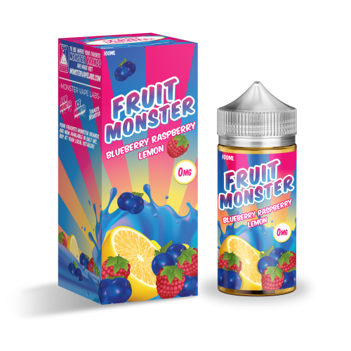 Премиум жидкость Fruit Monster 100мл - Blueberry Raspberry Lemon