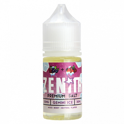 Жидкость Zenith Salt 30мл - Gemini Ice на солевом никотине