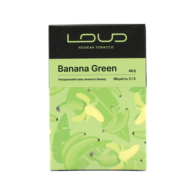 Табак для кальяну Loud 40g (Bananagreen)