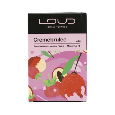 Табак для кальяна Loud 40g (Creambrule)