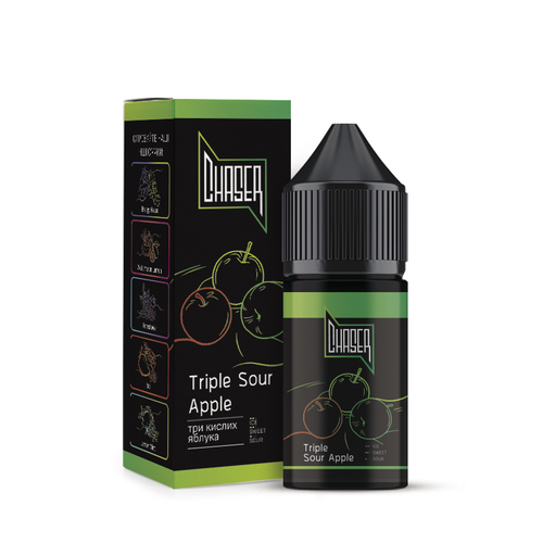 Рідина Chaser Black Salt 30мл (Triple Sour Apple)