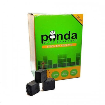 Уголь для кальяна Panda Green 120шт