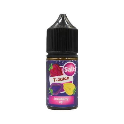Рідина T Juice Salt 30мл (Strawberry V3) на сольовому нікотині
