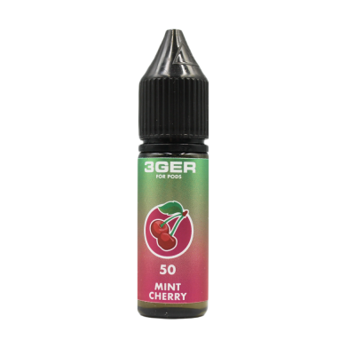 Жидкость 3Ger Salt 15мл - Mint Cherry на солевом никотине