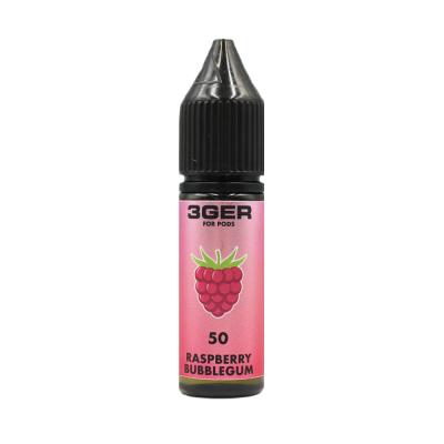 Рідина 3Ger Salt 15мл (Raspberry Bubblegum) на сольовому нікотині