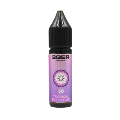Жидкость 3Ger Salt 15мл - Tropical Bubblegum на солевом никотине