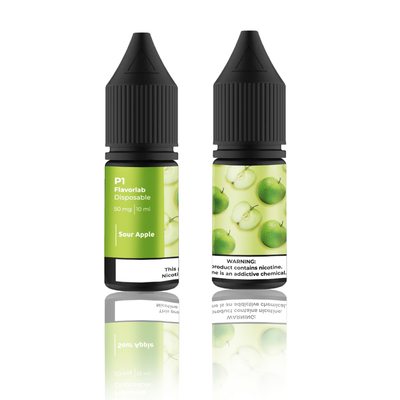 Жидкость Flavorlab P1 10мл (Sour Apple) на солевом никотине