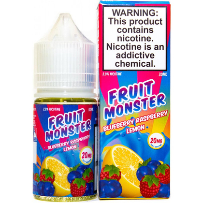 Fruit Monster Salt 30мл - Blueberry Raspberry Lemon