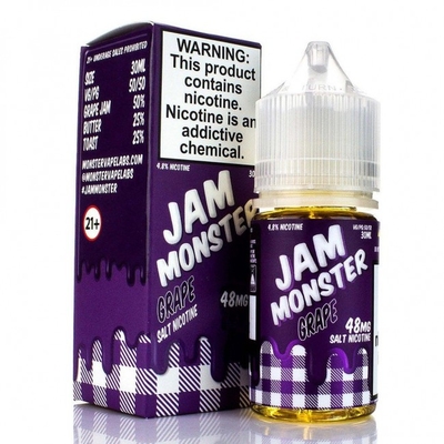 Рідина Jam Monster Salt 30мл - Grape на сольовому нікотині